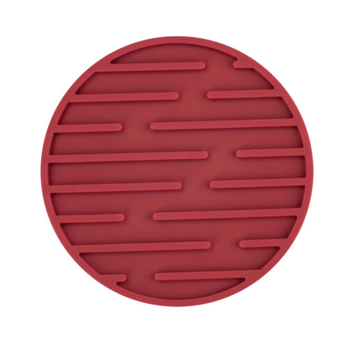 Silicone Round Insulated Drain Cap Soft Vertical Pattern