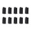 U-Type frame gear brake cable guide clips for bike, 10 pcs 2