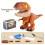 Dinosaur Stationery Set Eraser Ruler Stapler Sharpener 5 pcs 1