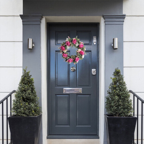 Artificial Rose Wreath 18 Inch Door and Wall Decor 2