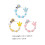 HEMOTON silicone baby pacifier clips set 3 pcs 2