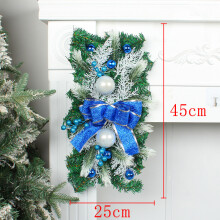 Christmas candy cane wreath artificial stairway decoration