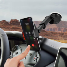 Jacenvly Car Phone Mount Universal Windshield Console Holder