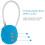 3-Digit Combination Padlock Outdoor Waterproof 2 Pack 7
