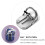 Phone Ring Holder with Kickstand 2 pcs 6