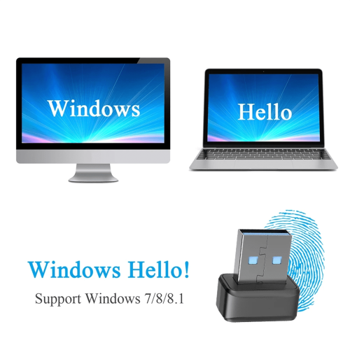 USB Fingerprint Reader FIDO U2F Security Key 1