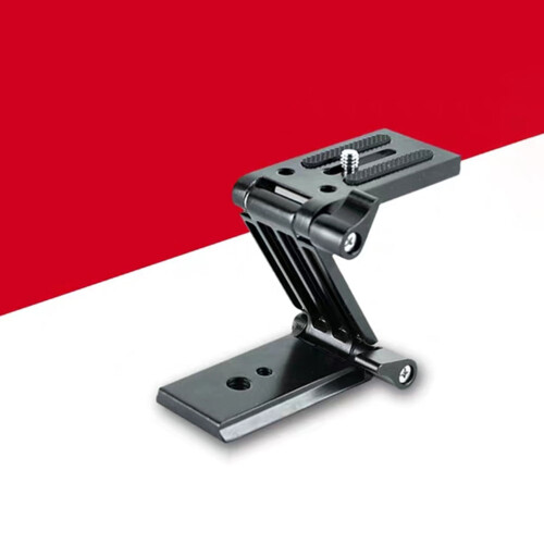 Tilt Head Bracket for DSLR Camera Mounting Plate Black 2