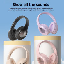 Jacenvly Home Decor Clearance Bluetooth-Headset mit Stecker, Netzkabel, extra langer Akkulaufzeit, ideal für Gaming, geringe Latenz und als