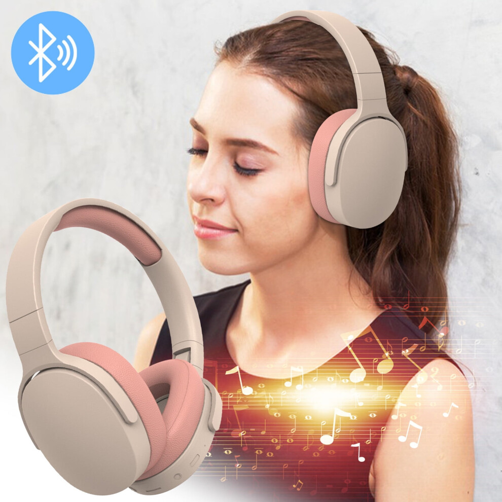 Jacenvly Bluetooth Over-Ear Headphones Foldable Lightweight 946140171586