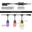 LINKPAL RGB LED string lights 48 ft 15 bulbs 4