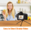 Mini metal tripod for cameras and projectors 2-pack 4
