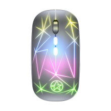 Jacenvly A20 Wireless Mouse RGB Glow Charging 5-Button