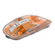 Wireless Bluetooth Transparent Mouse with Bass