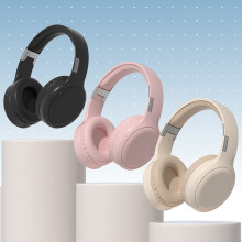 Jacenvly Bluetooth headphones with noise cancellation black