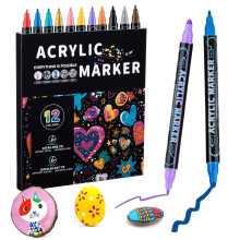 Artistic Marker Set Rich Colors 2.5ml Smooth Ink