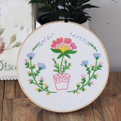 Embroidery Cross Stitch Kit for Beginners 1 Set