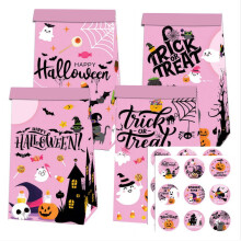 Halloween candy bags with stickers 12 pcs + 18 pcs