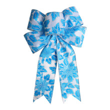 Christmas ribbon bow holiday decoration 10 pcs