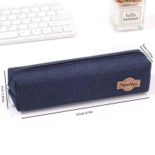 Maxiaoxia pencil case black large capacity 1 piece