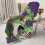 Buzz Lightyear plush throw blanket 40" x 30" 5