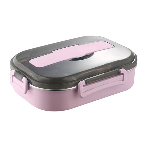 maxiaxia Lunch Box304Από ανοξείδωτο ατσάλι, παχύρρευστο μονωμένο Bento Box για εργασία,