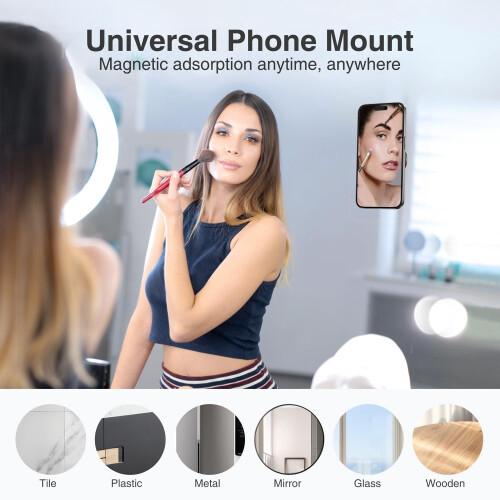 Magnetic Phone Stand Portable Dual Magnet Foldable for 2