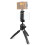 VLOG stabilizer tripod with phone clip, red 8