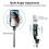 LED selfie stick tripod with wireless remote and fill light 3