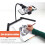 Adjustable Tripod with Phone Holder 2 Pack 4
