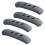Limei silicone pan handle holder sleeve 4-pack grey 2
