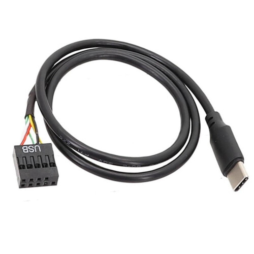 5 τεμάχια καλώδιο USB 9Pin σε USB Type C για μητρική πλακέτα υπολογιστή σε δευτερεύουσα 1