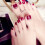 Wine Red False Toenails Short Full Cover 10pcs 4