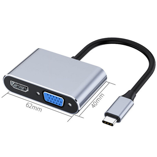 USB-C to VGA adapter 4K support 1