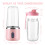 Electric Juicer Double Cup 13.5 oz Portable USB Rechargeable 3