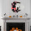 Moon Cat Wreath with Flowers for Door Decor 6