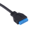 USB 3.0 19-pin motherboard hub adapter 1-to-2 8