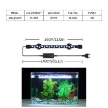 (30WW, white light) Aquarium Underwater Fish Tank RGB LED Light Submersible SMD Strip Lamp European specifications