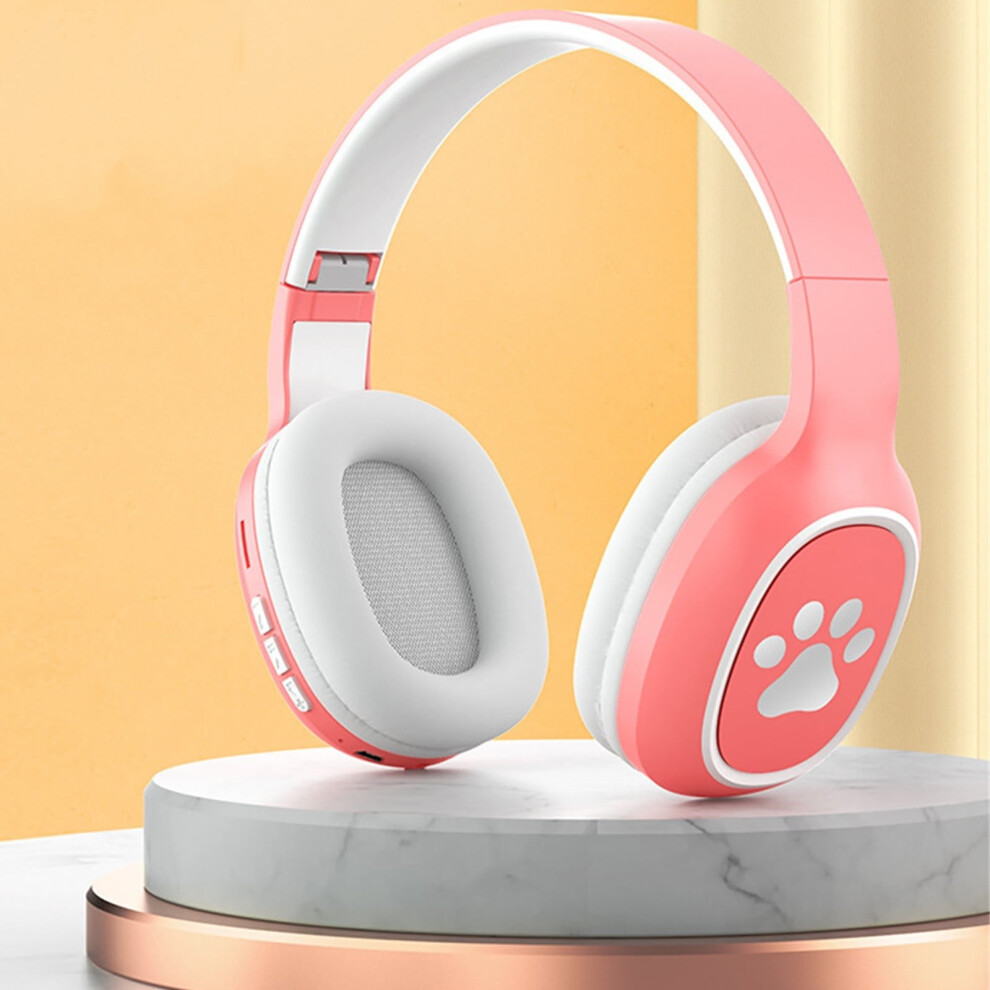 Jacenvly Wireless Gaming Headset With Noise Cancelling Pink 946140181783