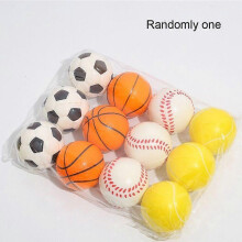(Mixed) Elastic Baseballs Flexible Baseballs Toddler Baseballs Fidget Baseball Bouncy Ball