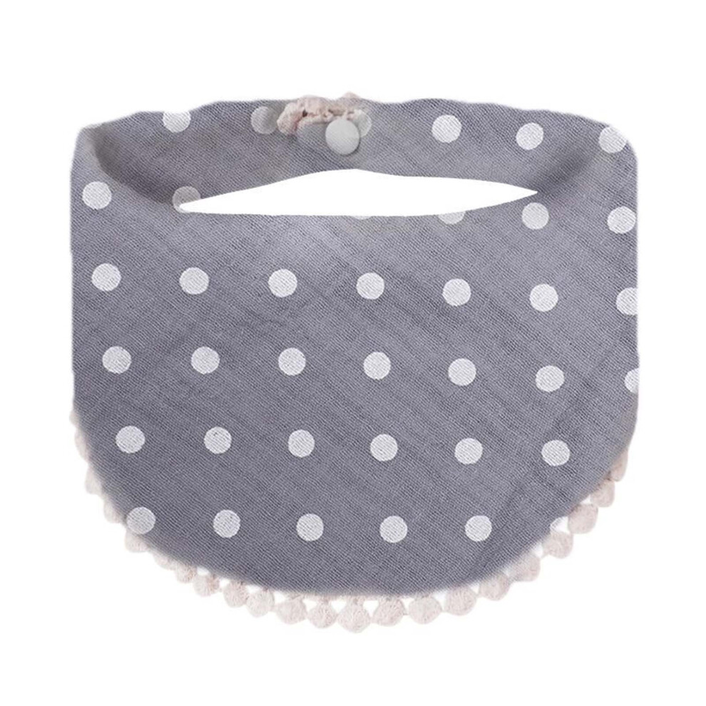 Baby gauze saliva towel Muslim double bib with pocket