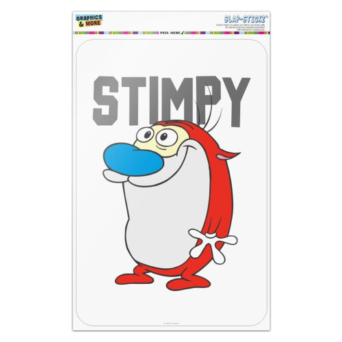 Ren and Stimpy Collegiate Stimpy Office Sign