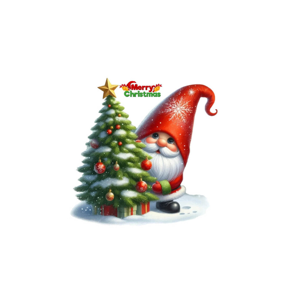 Christmas Window Clings Snowman Double-Sided Large 9023022676078