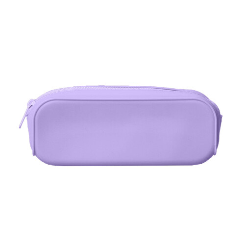 Silicone Pencil Case Purple Waterproof Lightweight