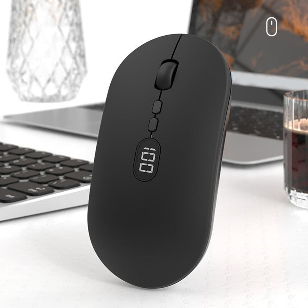 Jacenvly Wireless Mouse With Charge Display, Dual Bluetooth 946140187921