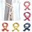 Limei cotton curtain tiebacks rope 2 pack grey 6