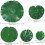 Limei artificial floating foam lotus leaves 6 pcs 4 inch 4