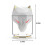 Wolf-shaped humidifier with 3D geometric design for living 2