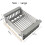 LINKPAL stainless steel dish rack grey detachable 7