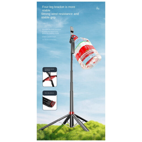 Aluminum Alloy Handheld Stabilizer Pole 1.6M 1