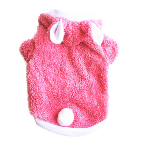 Pet Cotton Clothes Autumn Winter Thick Double-Layer Rabbit